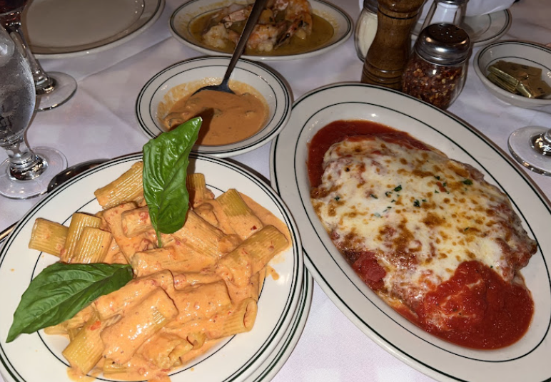 Tony's Di Napoli signature dishes Chicken Parmigiana
Rigatoni alla Vodka
Fettucine Alfredo